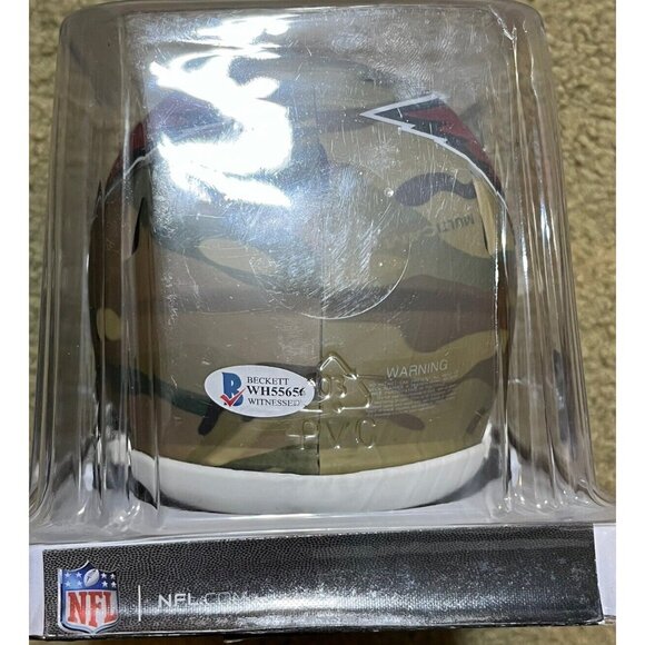 New! Kyler Murray Autographed Arizona Cardinals Camo Mini Helmet    Beckett Coa - Picture 4 of 4